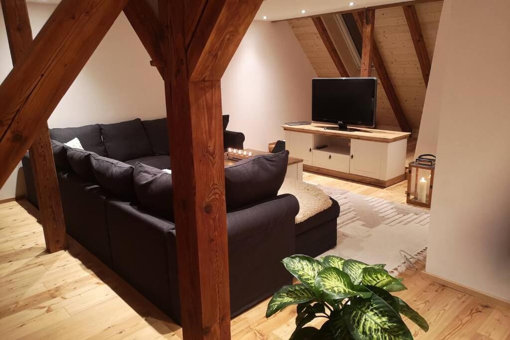 Ruhig Gelegene, Top Moderne Ferienwohnung - Hot Tub Und Sauna Gegen Aufpreis Neuhaus an Der Eger Eksteriør bilde